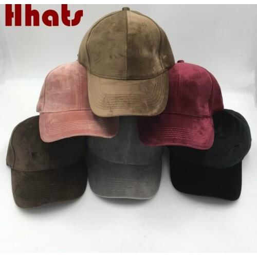 Velvet winter baseball cap for women men adjustable snapback hip hop dad hat male female velveteen warm cap bone