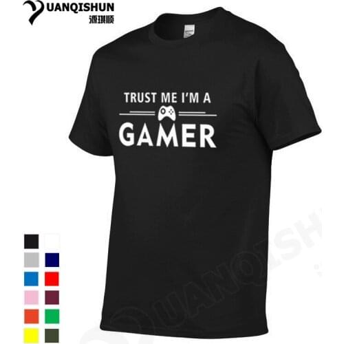 YUANQISHUN Boutique Printing T-shirt Funny TRUST ME Humor series T shirt I'M AN : ENGINEER/PILOT/SPARTACUS/JEDI MASTE/Dog Doctor