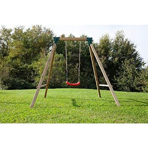 Game child swing wood pine impregnated