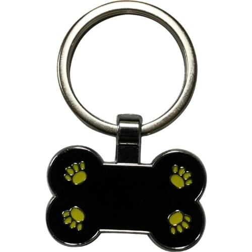 Custom Aluminum Pet Dog Bone Tags Sublimation Printing Metal Blanks Pet ID Dog Name Tags