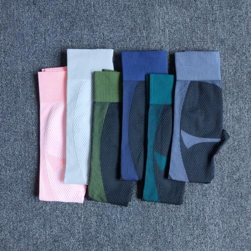 High Waist Fitness Gym Leggings Women Seamless Push Up Energy Tights Workout Running Activewear Tummy Control Yoga Pants