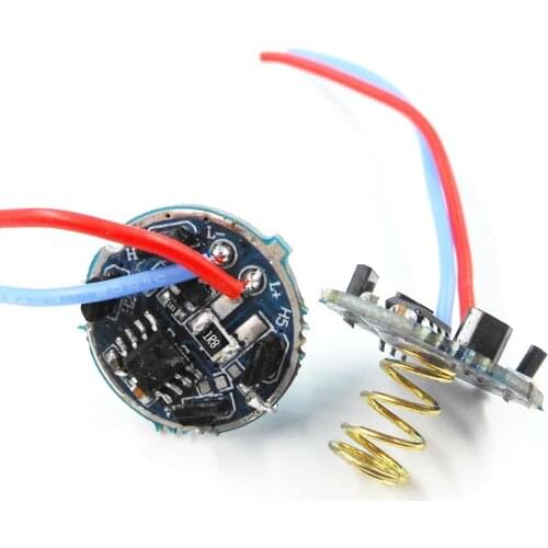 JYL-9803 Magnetic Control Flashlight Drive Board 5 Modes PCB Plate for 1 Piece 18650 Lithium Battery T6/XPE