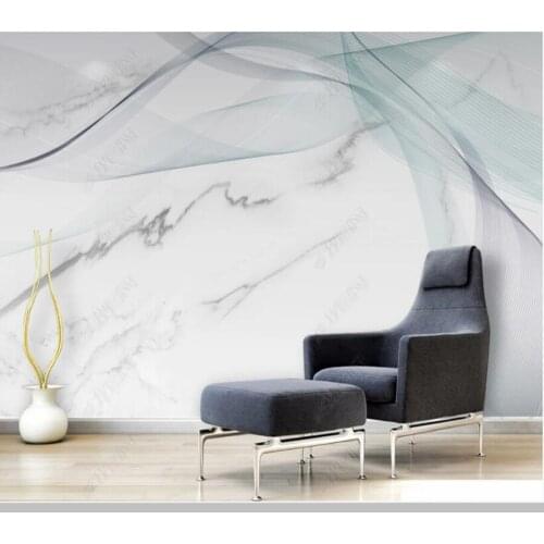 Papel de parede Abstract line white marble background wallpaper mural,living room tv wall bedroom kitchen wall papers home decor