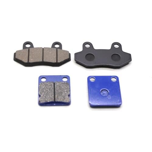 Front and Rear Motorcycle Brake Pads Brake Kit Bicycle Brake Pad Bike Motorcycle for 50 90 110 125 140 150 160cc Pit Dirt Bike