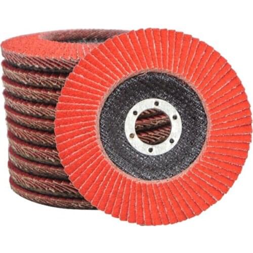 SATC Brand 125*22mm polishing ceramic abrasive flap disc Grit 40