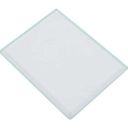 Glass Leather Polishing Tempered Glass Burnisher Slicker Leather Craft Tools 130 x 100 x 8mm Leather Craft Tools