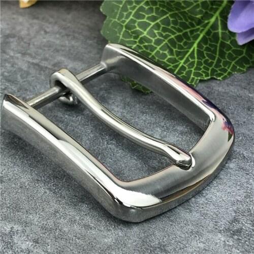 Stainless Steel Belt Buckles For Men Belt Mens Waist Buckle For Belt DIY Garment Accessories Leather Craft Buckle Belt SK0001