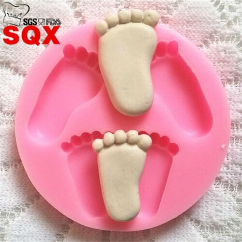 4 feet Silicone Mold Candle Chocolate Mold Cake Decorating Tools Silicone Soap Mold For The Baking Tools For Cakes SQ14138