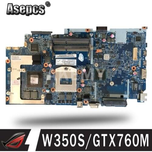 6-71-W35S0-D04 6-77-W355ST00-D04 for W350S W370S K760C K650C W350ST W355ST Notebook Motherboard GTX760M HM87 100% Test Work