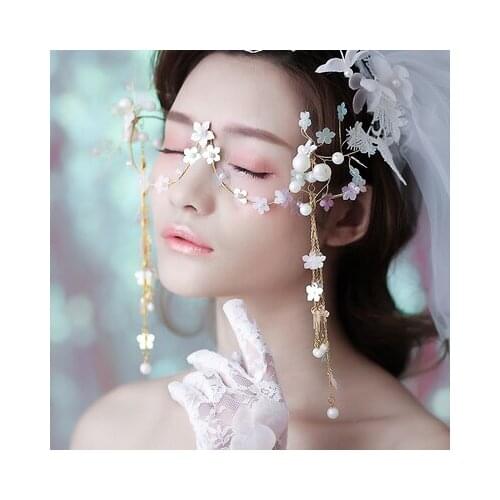 Freeship small flowers fairy/dream/studio/flower beading tassels photo shooting glasses/cosplay eyewear