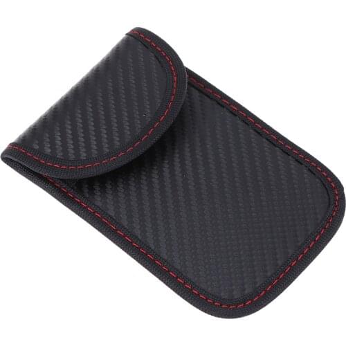 RFID Shield Key ID Card Bags Organizer for Privacy Protection QuickDone Card Car Key Case FOB Signal Blocker Bag