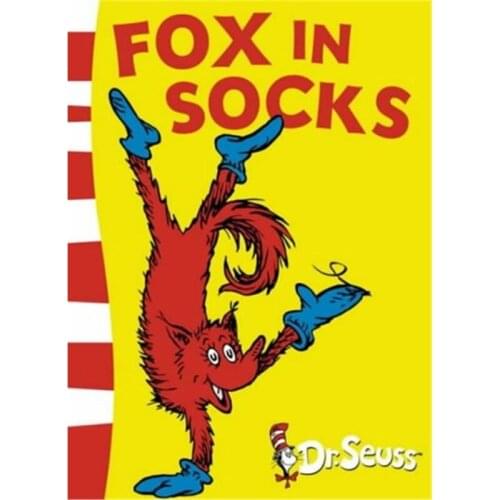 Fox In Socks Dr.Seuss Kids Funny Storybook Learning English Children Picture Book Baby Educational Toys