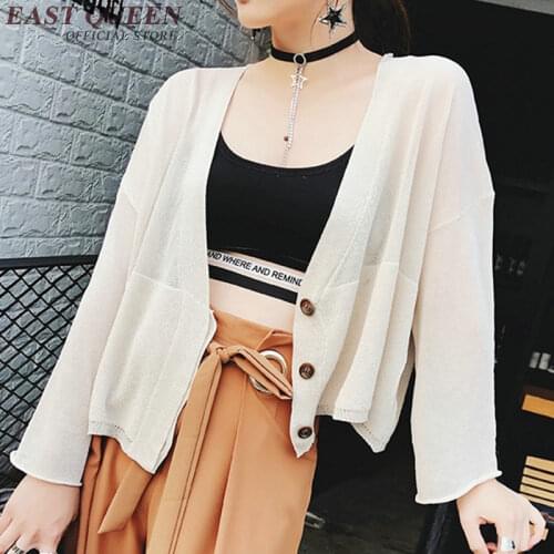 New arrival 2018 long sleeveless cardigan v-neck white crochet cardigan summer beach cardigan free size NN0781 CQ