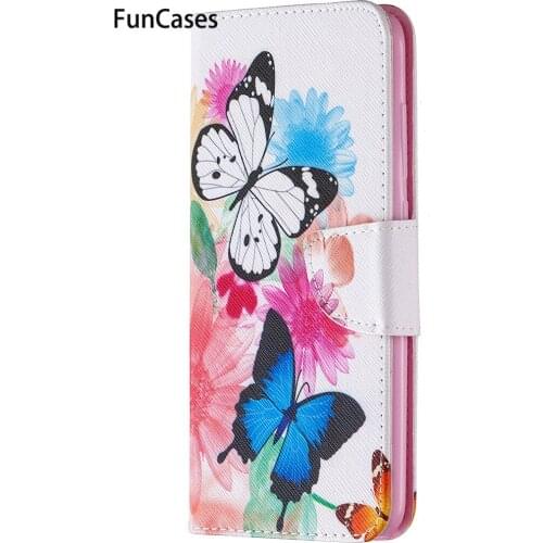 Plum Blossom PU Leather Wallet Phone Cover For Redmi Note 7 Estuche Xiaomi Redmi Note 7S 7 Pro 9 Max 9S 7A 10X 4G Marble Cases
