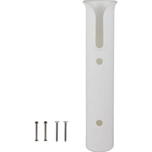 Fixed Single-tube Fishing Rod Holder Nylon Material Durable Light Marine Fishing Rod Barrel Holder For Boat Yacht Fishing Tools