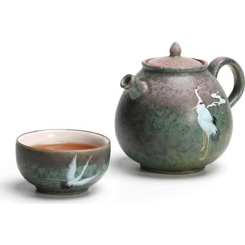 Top Sale Kung Fu Tea Set Yixing Teapot Handmade Tea Pot Cup Set 400ml Zisha Ceramic Chinese Tea Ceremony Gift tea sets