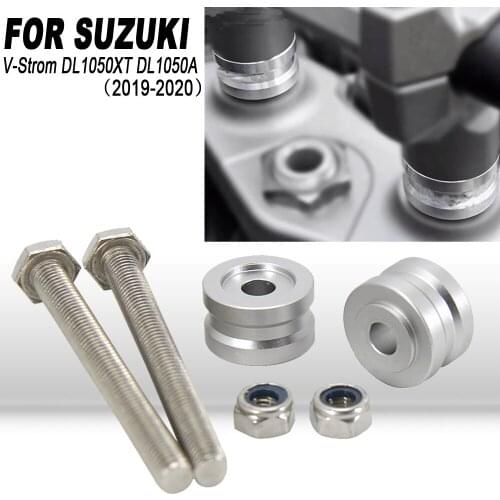 NEW Motorcycle Accessories CNC handlebar risers Height up Adapters For Suzuki DL1050XT DL1050A V-Strom V Strom VSTROM DL1050