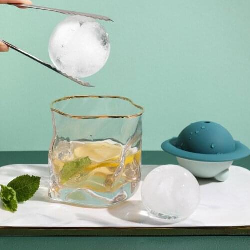 Creative Silicone Ice Ball Mould Frozen Ice Cube Maker Accessorie Spherical Large Tool For Bar Tray Box Round Gadget Ice Ki S4G9