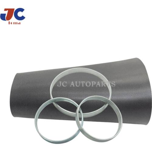 Front Pillow Rubber Sleeve For Audi Q7 Air Bellow Sleeve With Rings Air Suspension Repair Kit Bladder 7L5616404B 7L5616403B