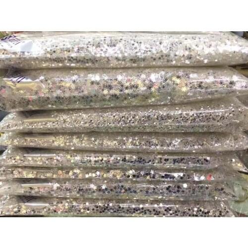 High Flash Silver White Nails Paillette Ongle Decoraciones Nail Art Decoration Gel Face Glitter Makeup Handwork Crafts DIY