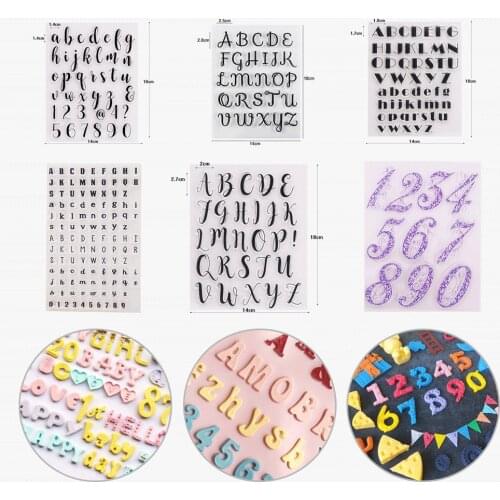 Stamps for Cookies Alphabet Letters Cake Sweet Letters Stamp Decorating Tools Fondant Embossing DIY Cutter Pastry Accessories