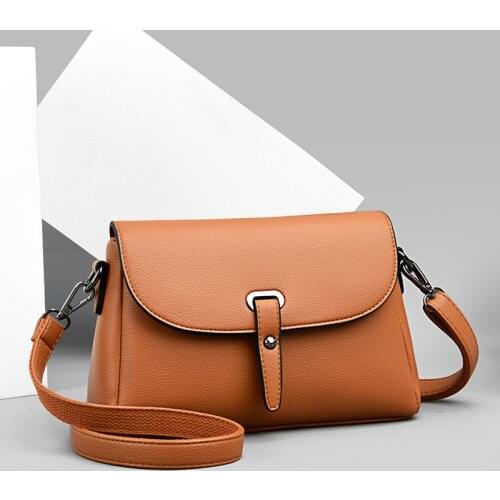 Ladies Bag Women Bag 2021 Shoulder Bag Messenger Bag Fashion PU Leather Womens Bag Mother Crossbody Purse for Women