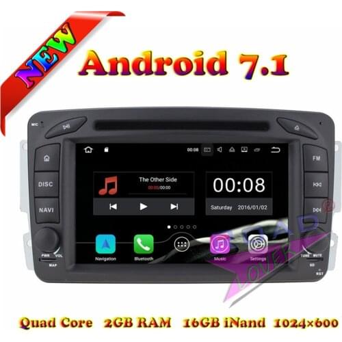 TOPNAVI 2G+16GB Android 7.1 Car DVD Player For Mercedes-Benz C Class W203/CLK-C209 W209/Viano/Vito W639/Vaneo Stereo GPS Navi
