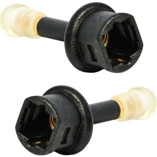 Toslink to Mini Toslink Adapter M/F 3.5 mm Optical Audio Cable Connectors for Macbook, TV Box