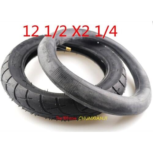 High quality 12 1/2 X 2 1/4 Tire & inner tyre fits Many Gas Electric Scooters and e-Bike 12 1/2*2 1/4 tyre