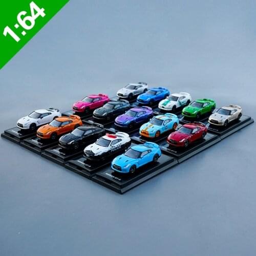 High Meticulous 1:64 NISSANGTR GT-R GT500 Alloy Model Car Static Metal Model Vehicles For Collectibles Gift