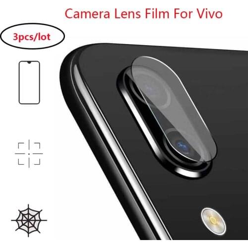 3Pcs Back Camera Lens Film Protector For Vivo X30 X27Pro X23 X20Plus X21 Clear Protective Camera Lens Glass For Vivo X9S Plus