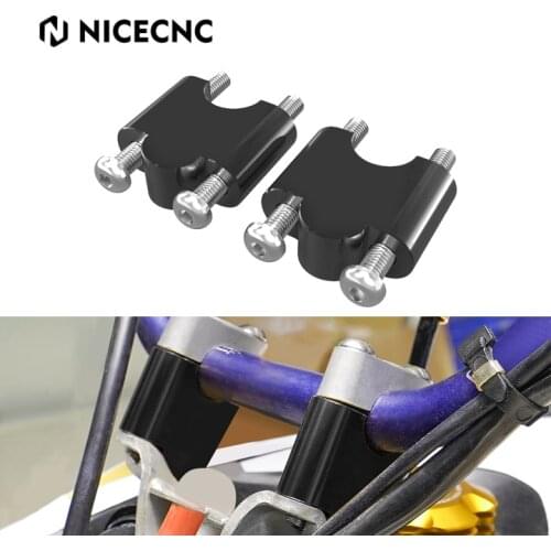 1 Pair Handlebar Riser Mount Clamp For Yamaha Raptor 700 2013-2020 Raptor 700R 2016-2020 Raptor 700R SPECIAL EDITION 2018-2020