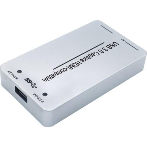 1080P 60FPS USB3.0 Capture HDMI-compatible Dongle/USB2.0 HDMI-compatible Video Capture Card for Xbox PS3 PS4 Windows 7 Linux