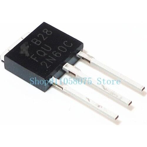 Free freight FQU2N60C 2N60C TO-251 50pcs