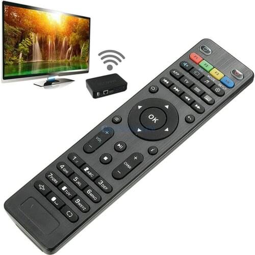 DHL 100Pcs Remote Controller Replacement For MAG254 MAG250 255 260 261 270 IPTV TV Box Black TV Remote Control