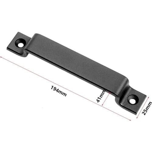 Gates Barn Door Handle Smooth Home Stainless Steel Sheds Garages Simple Outdoors Knob Closets Indoors Pull O4M9