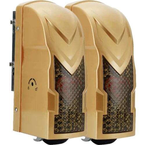 Double Leaf Gate Automatic Double Rolling Wheel Swing Gate Opener Actuator Roller Swing Door Motor Scroll Drive Easy to Install