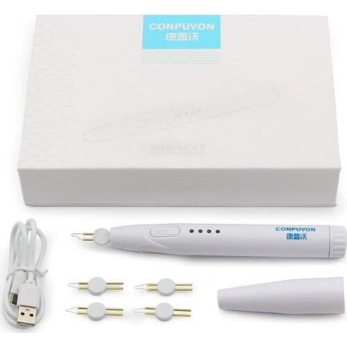 Electrocoagulation pen hemostatic device, ophthalmic cautery device for double eyelid surgery, ophthalmic instruments