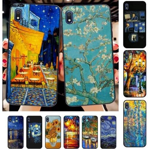 Yinuoda Van Gogh Painting Soft Rubber Phone Cover for Samsung A10 20s 71 51 10 s 20 30 40 50 70 80 91 A30s 11 31 21