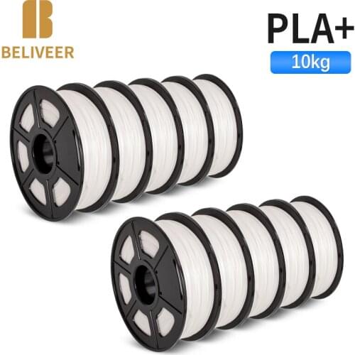 3D Filament PLA PLUS For 3D Pen Plastic 1.75MM 10 Rolls / Set Refills Bendable Non-Toxic Fast Shipping Printer Handles DIY Gift