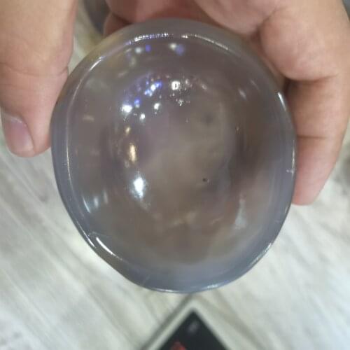 1pcs Natural crystal agate bowl agate Ashtray crystal ashtray home decoration stones and minerals Healing crystals