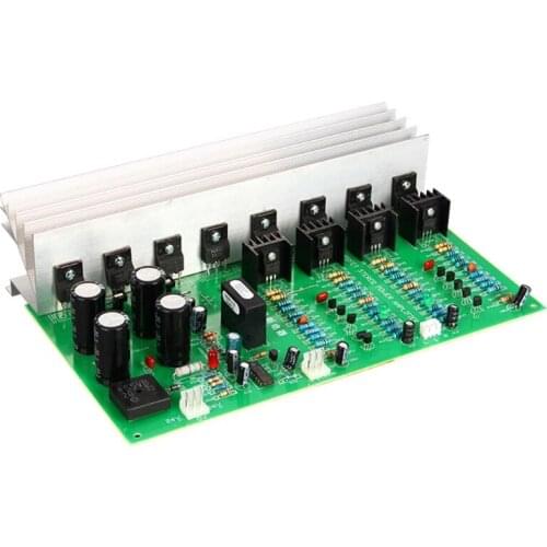 Stereo Power Amplifier Board Module w/ 3300UF 50V Filter Capacitors Stereo Power Amplifier Relay Protection
