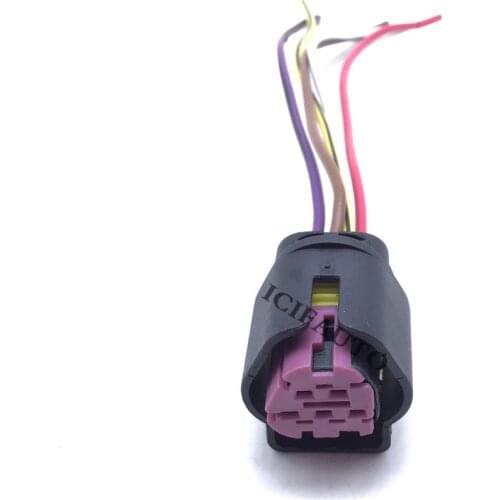 Maf Air Mass Flow Meter Sensor Plug Pigtail Connector Wire For Vauxhall Opel Adam Astra Corsa Meriva Zafira 11301682 13241771