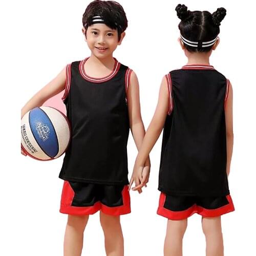Student Football Uniform Tracksuit Childs Sports Jerseys Kids Boys Girl Team Basketball Jersey Suit Soccer Clothes Uniform 2Pcs