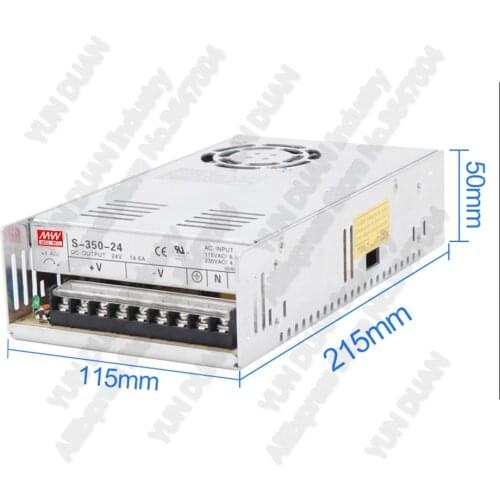 350W 24VDC Output Switching Power Supply AC110V-220V input for Stepper Motor For Stepper Motor Power Adapter