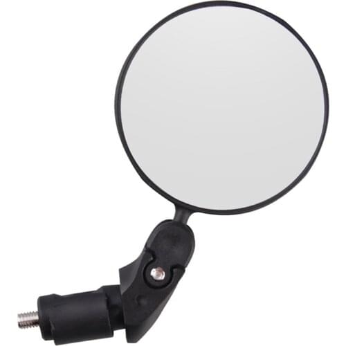 Bike Mirror MTB Mountain Bike Rearview Mirror Lens Bicycle Handlebar Convex Rear View Mirror 360 Degree Rotation