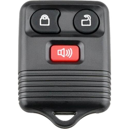 3 Buttons Remote Car Key Fob Case Keyless Entry Replacement Key Shell for Ford Escape Exursion Explorer Ranger F150 F250 F350