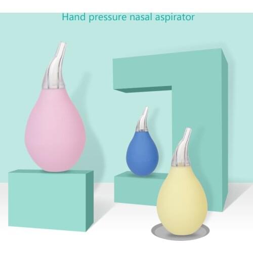 Baby Nasal Aspirator Children Vacuum Suction Cavity Cold Nose Mucus Cleaning Silicone Pump Cleaner Newborn Care Tool Accessories
