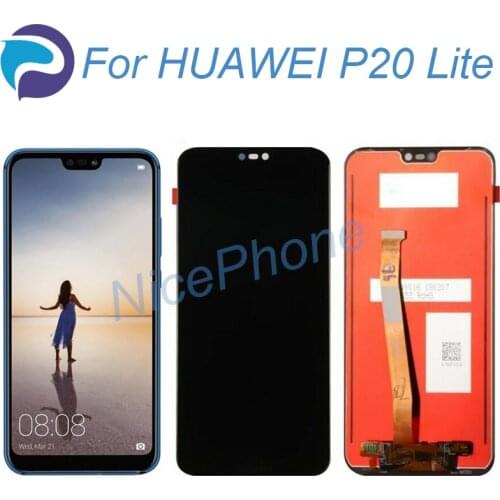 HUAWEI P20 lite lcd screen 2280*1080 touch digitizer assembly replacement NE-TL00, ANE-LX1/LX2/LX3/LX2J/AL00/L23/L22/L21,HWV32