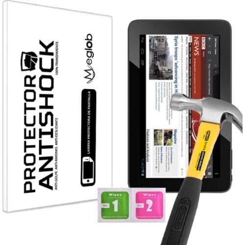 Screen protector Anti-Shock Anti-scratch Anti-Shatter compatible with Tablet Archos Arnova 7f G3